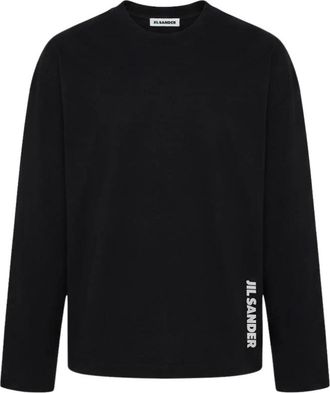 Jil Sander Hombre, Camisetas, Negro, Talla: M