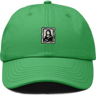 Dalix Frame Dad Cap in Kelly Green at Nordstrom