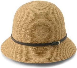 Helen Kaminski Raffia Cloche in Natural/Indigo at Nordstrom Rack