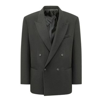 Mars&eacute;m Giacca Doppiopetto 4 Bottoni - - Jackets - Uomo - Nero - M