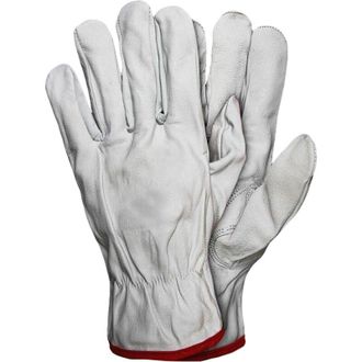 OEM Guantes Safeticult De Piel De Cabra De Grano Bajo, Talla 9 - 12 Pares - Rek Srlcs+9
