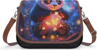 Generic Panda Crossbody Bags for Women Shoulder Messenger Bag Purse Handbags