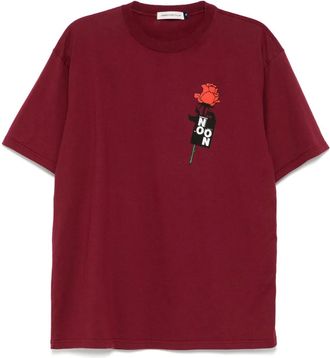 Undercover T-shirt con stampa grafica - Rosso