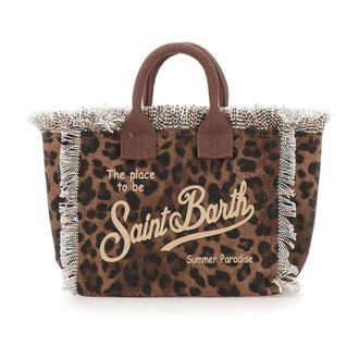 MC2 Saint Barth Tote Bags, female, Brown, Size: ONE SIZE Vanity Mini