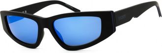 DKNY DK560S 004 Black/Blue Mirror