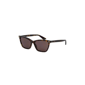 Gucci Zonnebrillen - Dames - Accessoires - Bruin - Maat: 56 MM