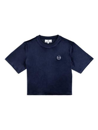 Sergio Tacchini Adele Velour T-shirt in Maritime Blue at Nordstrom, Size Xx-Large