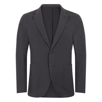 Slowear Single-Breasted Cotton Jacket - male - SLOWEAR - Blazers - Gray - M - Jackets