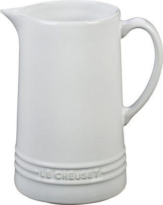 LE CREUSET Glazed Stoneware 1 2/3 Quart Pitcher in White at Nordstrom