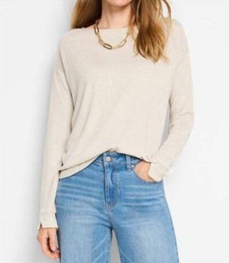 Nic+Zoe Everyday Sparkle Top In Neutral Mix