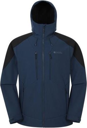 Mountain Warehouse Heren Radius gerecyclede softshell jas (Kobalt)