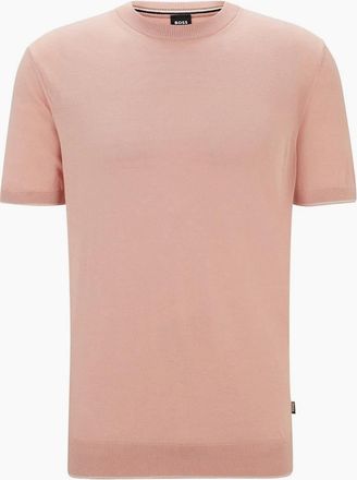HUGO BOSS Mens Tramonte Knitted Top - Pink - Size: 38