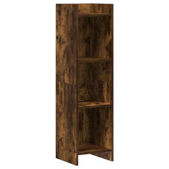vidaXL Estanter&iacute;a Roble Ahumado 30 X 30 X 111 Cm Madera De Ingenier&iacute;a Vidaxl