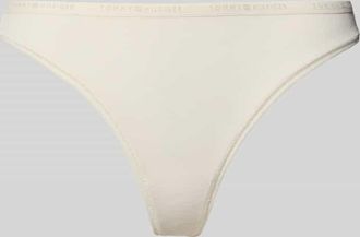 Tommy Hilfiger String aus Baumwoll-Mix in Offwhite, Größe XL