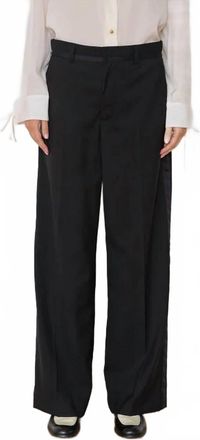 WE-AR4 Tuxedo Trouser Pants In Black