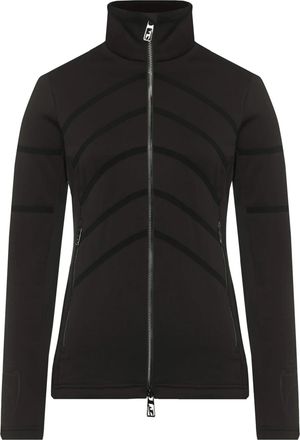 Toni Sailer Black Sue Fitted High-Collar Ski Jacket
