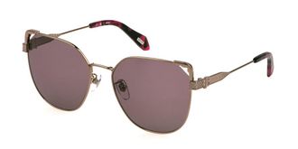 Just Cavalli SJC042 0A39 Womens Sunglasses Gold Size 58