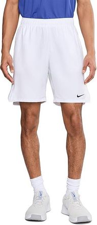 Nike Court Victory Dri-FIT 9 Tennis Shorts Mens Workout White/Black : 2XL, Polyester