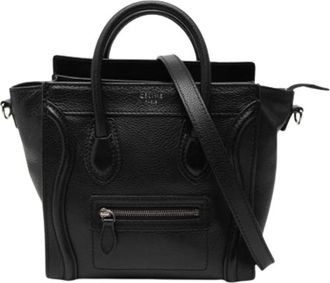 Celine Pre-owned Mini Bags, female, Black, Size: ONE SIZE Pre-owned Vintage Mini Bag