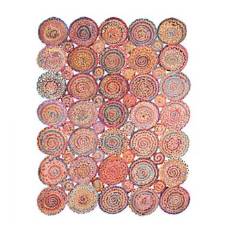 Un amour de tapis Alfombra kilim 120x170 de algod&atilde;&sup3;n tejidas a mano