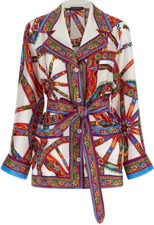 Dolce & Gabbana Dames, Blouses & Shirts, Veelkleurig, Maat: L