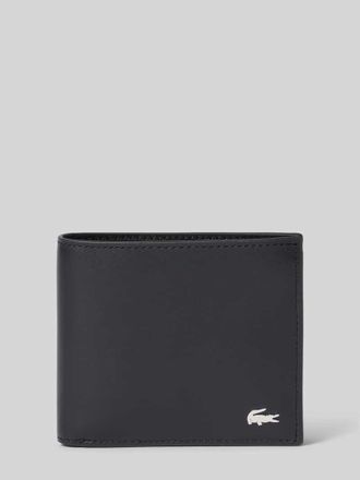 Lacoste Portemonnaie aus echtem Rindsleder Modell BILLFORD COIN in Black, Gr&ouml;&szlig;e 1