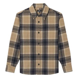 A.P.C. A.p.c., Overhemden, Heren, Veelkleurig, S, Wol, Minimalistische wollen overshirt Bobby