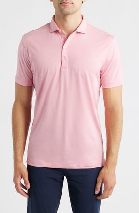 Johnnie-O Lyndon Classic Fit Polo in Pink Lemonade at Nordstrom, Size Xx-Large