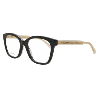 Gucci GG0566ON001 Square Full Rim Eyeglasses - Black