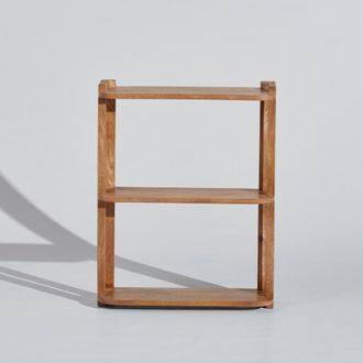 Maisons du monde Estanter&iacute;a de pared de madera de mango