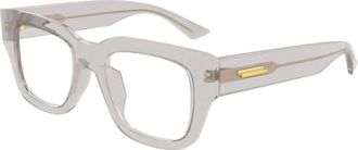 Bottega Veneta Mens Black Square Eyeglass Frames BV1361O 010