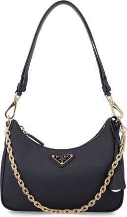 Prada Black Re-Edition mini Shoulder Bag