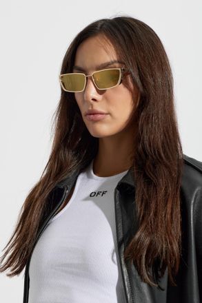 Off-white Sunglasses, Unisex, Gold
