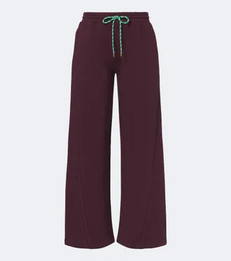 The Upside Pele Estelle cotton wide-leg pants