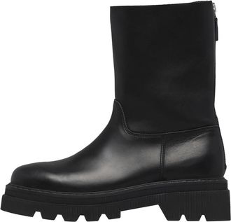 Voile Blanche Musa Leren Laarzen - Dames - Hoge Laarzen - Zwart - 36 EU - Leer - Schoenen