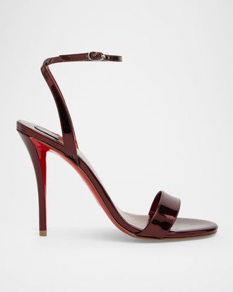 Christian Louboutin 100mm Miss Z Patent Leather Sandals