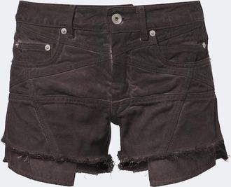 Rick Owens Shorts di jeans Lana