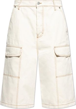 Ami Hombre, Pantalones cortos, Beige, Talla: W32