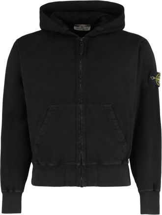 Stone Island Hombre, Sudaderas, Negro, Talla: L
