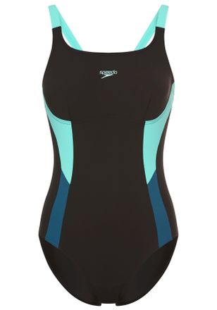 Speedo Badeanzug SPEEDO, Damen, Gr. 42, N-Gr, blau, Obermaterial: 69% Polyamid, 31% Elasthan (LYCRA XTRA LIFE), Badeanz&uuml;ge Badeanzug, sportlicher Stil, formg