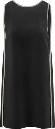Sportmax Spxtalco Abito - Dames - Jurken - Zwart - Maat: XS Viscose