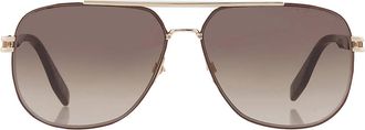 Marc Jacobs Brown Pilot Mens Sunglasses MARC 633/S 001Q/HA 60