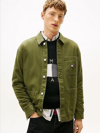 Tommy Hilfiger Tommy Badge Oversized Fit Overshirt