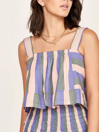 Mirth Monaco Tank Top In Carnival Stripe