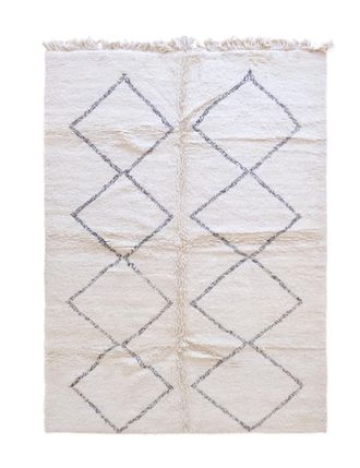 AFK Living Alfombra bereber estilo norteafricano lana 207 x 283 cm