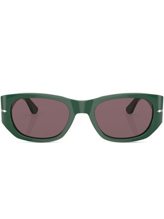 Persol Occhiali da sole rettangolari - Verde
