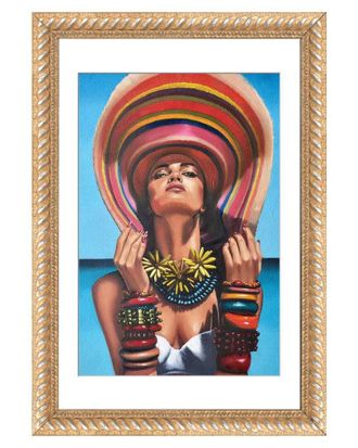 iCanvas La Reine Du Soleil By Johnny Popkess Wall Art