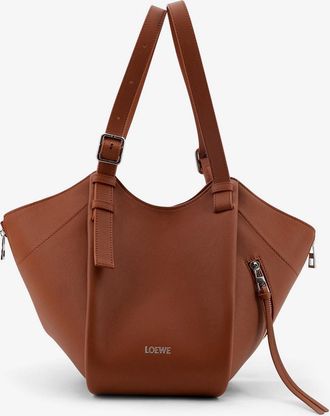 Loewe Borsa a mano Hammock Flip in pelle con logo lettering frontale - LOEWE - gender_Woman