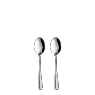 eMe Set cucchiaini City In acciaio inox, 2 pezzi