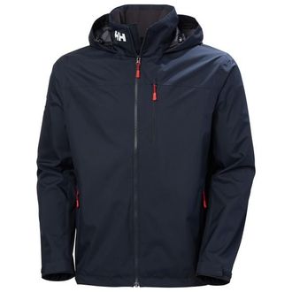 Helly Hansen Crew Hooded Jacket 2.0 Regenjacke f&uuml;r Herren | blau